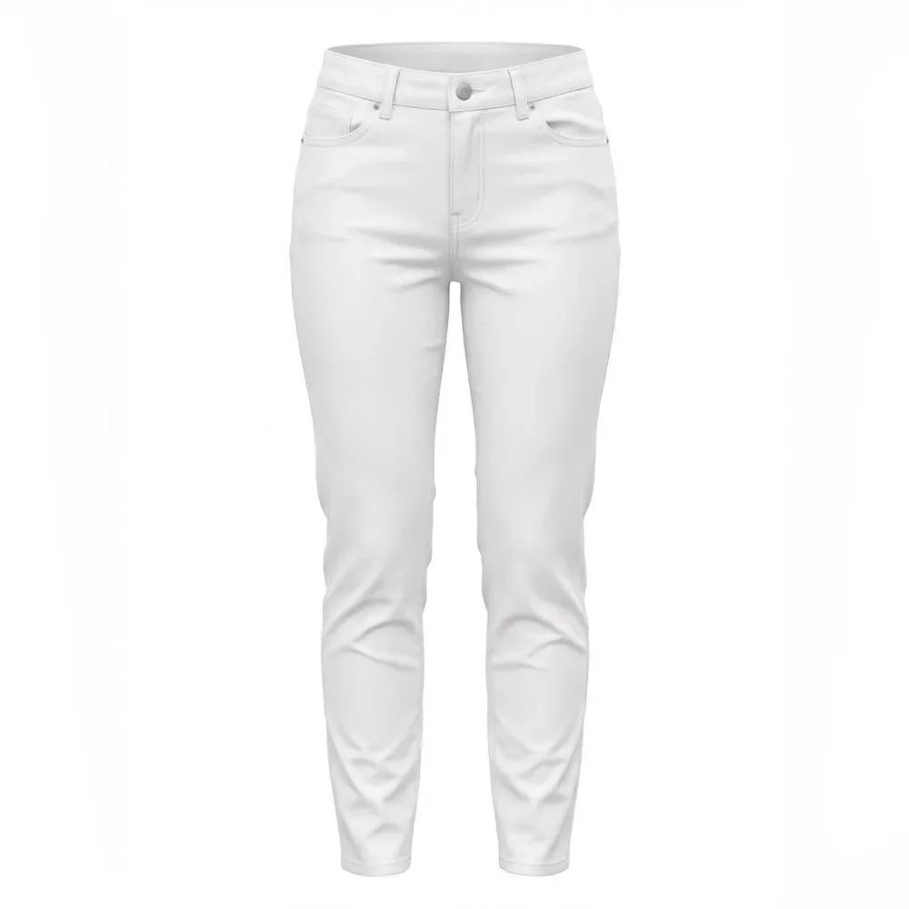 J MCLAUGHLIN WOMENS SKINNY STRETCH PANTS WHITE SIZE 8